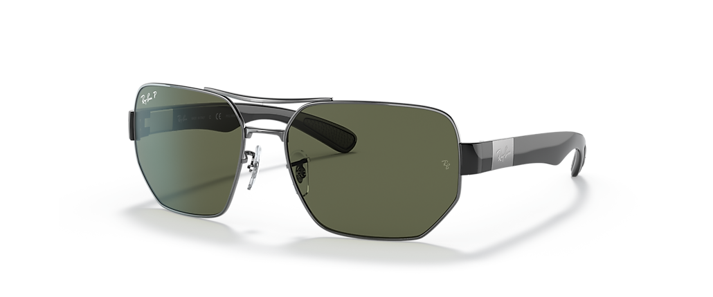 Ray-Ban RB3672 Gunmetal Sunglasses Ray-Ban RB3672 Gunmetal Sunglasses
