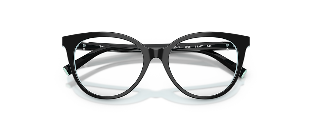 Tiffany & Co. TF2277 Black On Tiffany Blue Frames