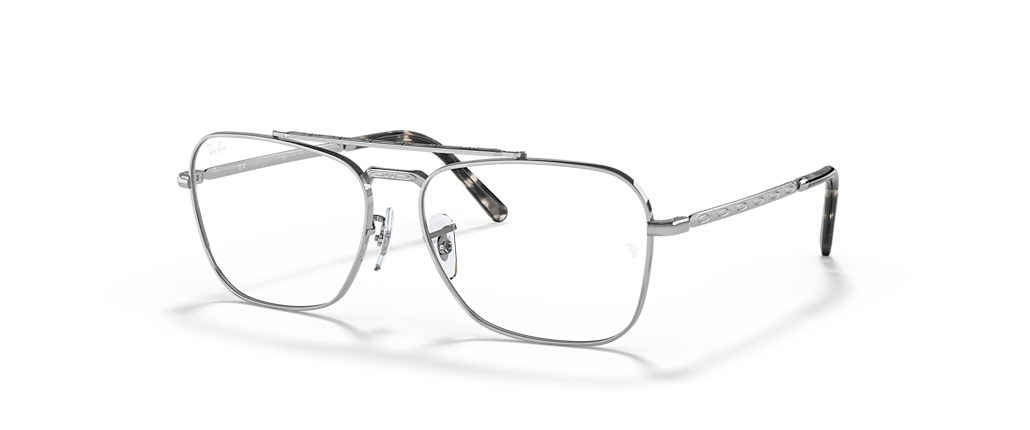 Ray-Ban RB3636V New Caravan Optics Silver Frames Ray-Ban RB3636V New Caravan Optics Silver Frames