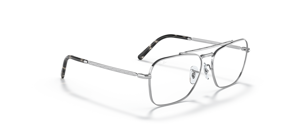 Ray-Ban RB3636V New Caravan Optics Silver Frames Ray-Ban RB3636V New Caravan Optics Silver Frames