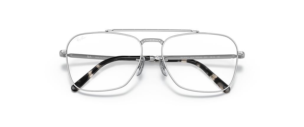 Ray-Ban RB3636V New Caravan Optics Silver Frames Ray-Ban RB3636V New Caravan Optics Silver Frames
