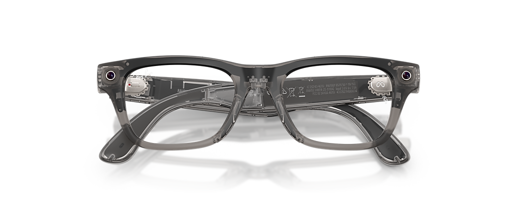 Ray-Ban Ray-Ban Meta Blayzer Optics Transparent Ice Grey Ray-Ban Meta Smart Glasses