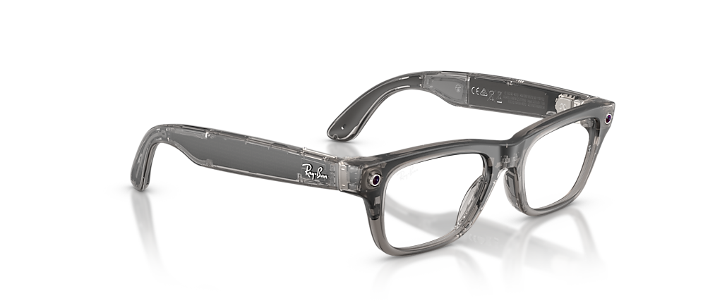 Ray-Ban Ray-Ban Meta Blayzer Optics Transparent Ice Grey Ray-Ban Meta Smart Glasses