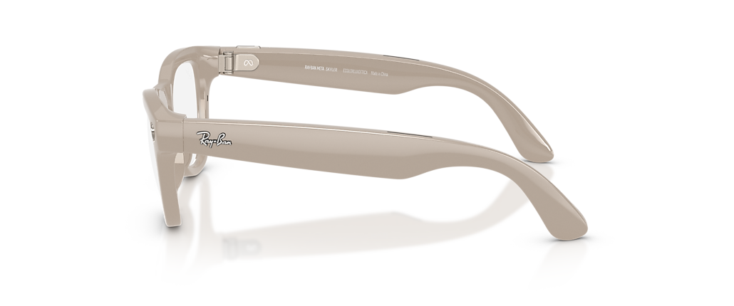Ray-Ban Ray-Ban | Meta Skyler Chalky Grey Ray-Ban Meta Smart Glasses
