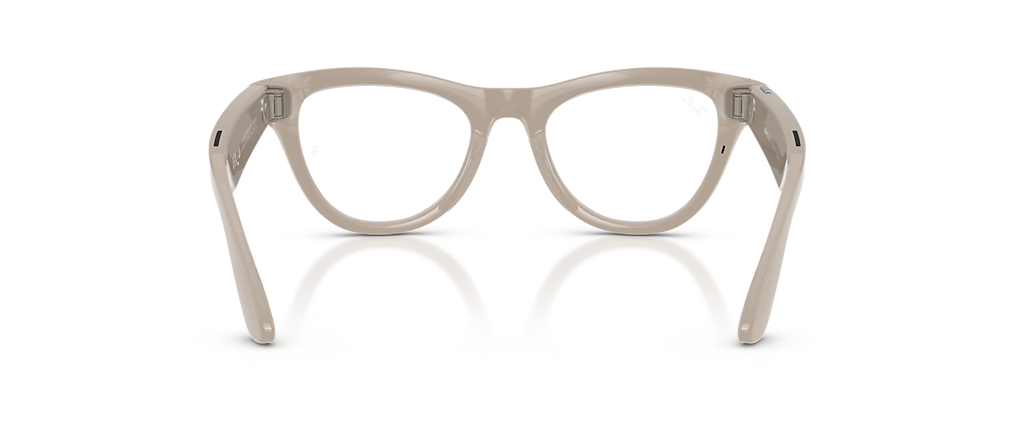 Ray-Ban Ray-Ban | Meta Skyler Chalky Grey Ray-Ban Meta Smart Glasses