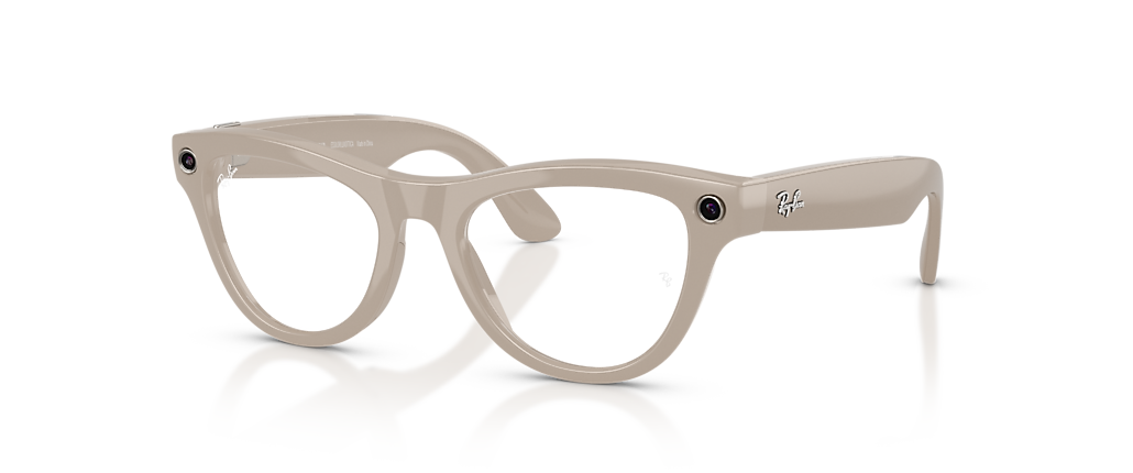 Ray-Ban Ray-Ban | Meta Skyler Chalky Grey Ray-Ban Meta Smart Glasses