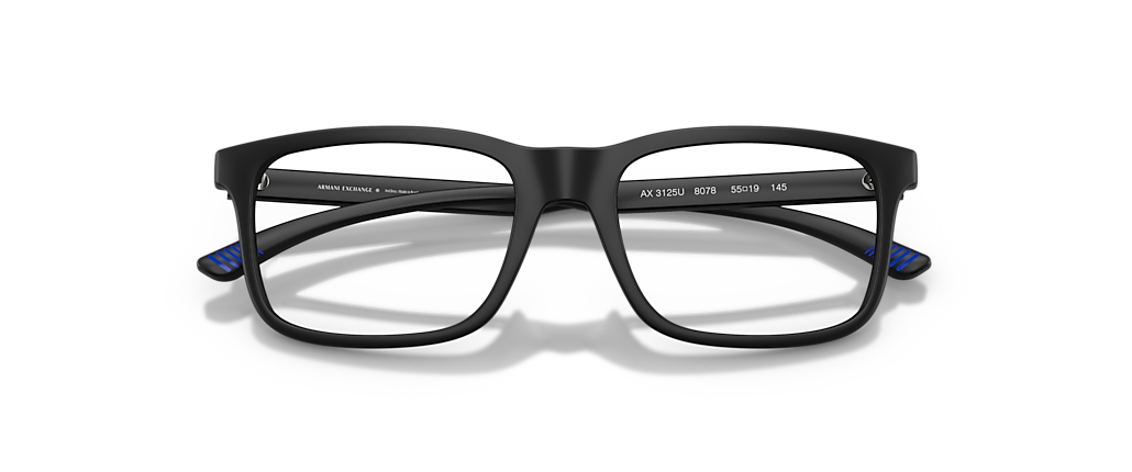 Armani Exchange AX3125U Matte Black Frames Armani Exchange AX3125U Matte Black Frames