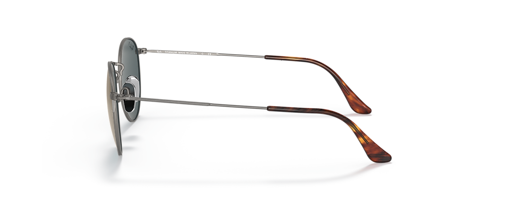 Ray-Ban RB8247 Round Titanium Gunmetal Sunglasses Ray-Ban RB8247 Round Titanium Gunmetal Sunglasses