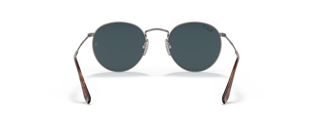 Ray-Ban RB8247 Round Titanium Gunmetal Sunglasses Ray-Ban RB8247 Round Titanium Gunmetal Sunglasses