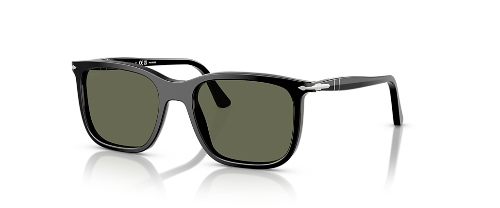 Persol PO3357S - Renzo Black Sunglasses Persol PO3357S - Renzo Black Sunglasses