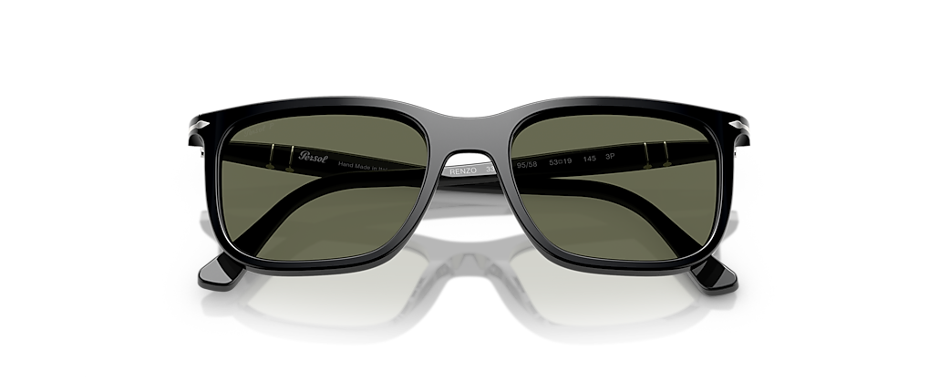 Persol PO3357S - Renzo Black Sunglasses Persol PO3357S - Renzo Black Sunglasses