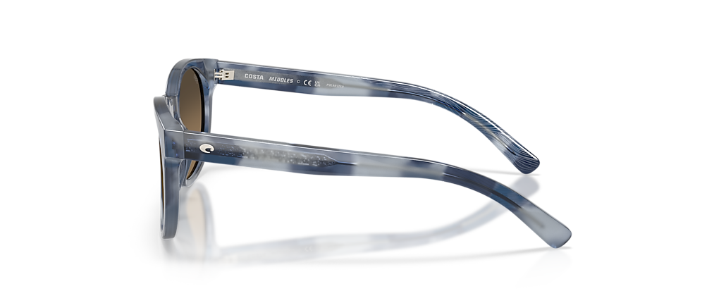 Costa 6S2018 Middles Deep Blue Crystal Sunglasses