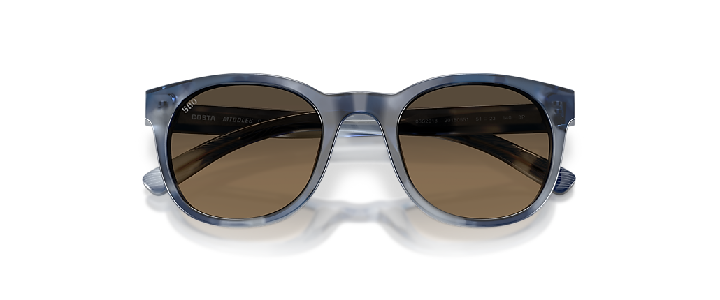 Costa 6S2018 Middles Deep Blue Crystal Sunglasses