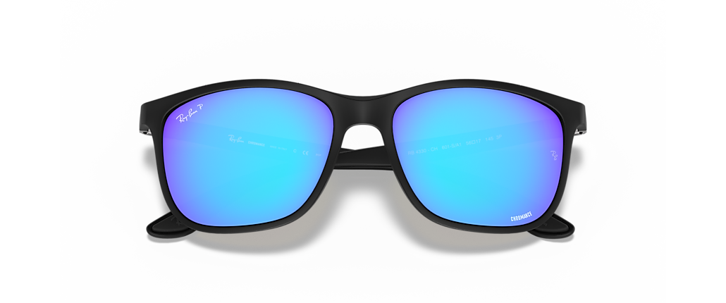 Ray-Ban RB4330CH Chromance Black Sunglasses Ray-Ban RB4330CH Chromance Black Sunglasses