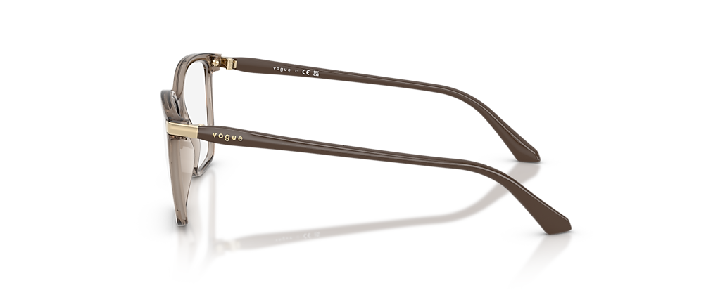 Vogue Eyewear VO5654 Transparent Brown Frames Vogue Eyewear VO5654 Transparent Brown Frames