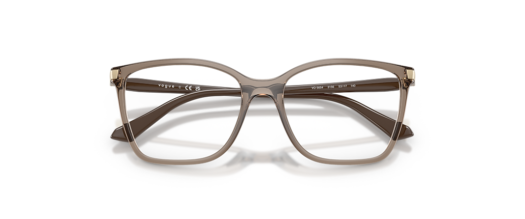 Vogue Eyewear VO5654 Transparent Brown Frames Vogue Eyewear VO5654 Transparent Brown Frames