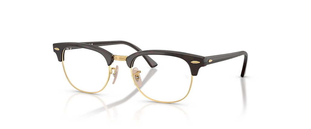 Ray-Ban RB5154 Clubmaster Optics Red Havana Frames