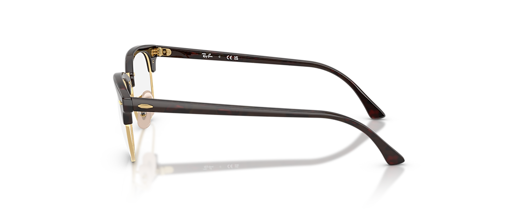 Ray-Ban RB5154 Clubmaster Optics Red Havana Frames