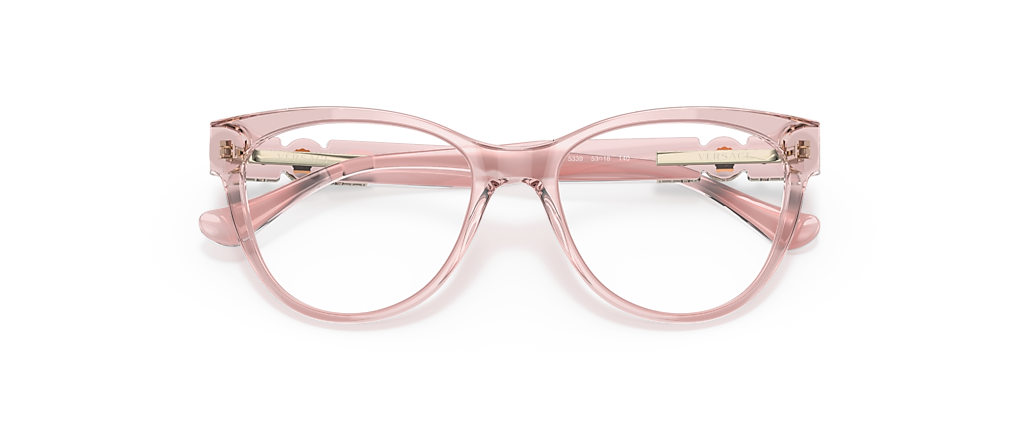 Versace VE3304 Transparent Pink Frames Versace VE3304 Transparent Pink Frames