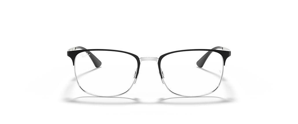 Ray-Ban RB6421 Optics Black On Silver Frames