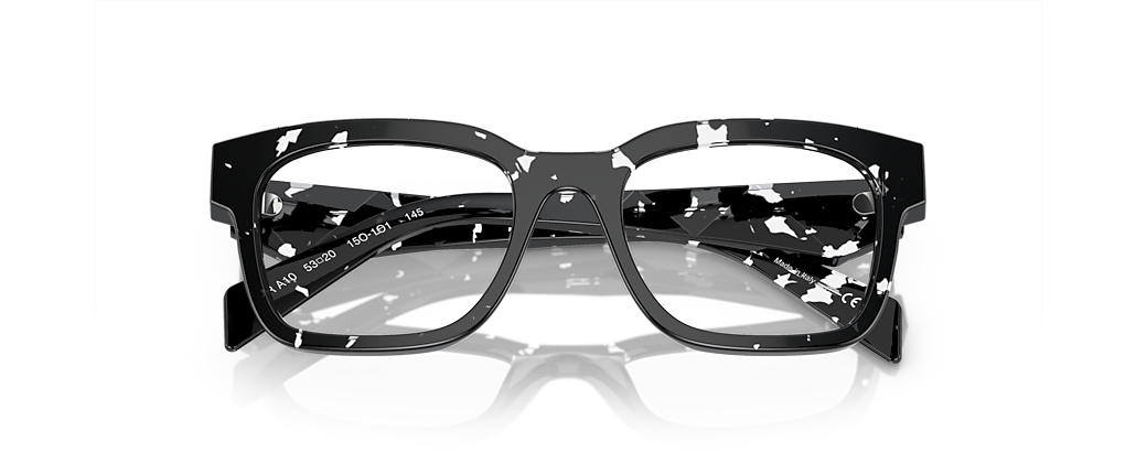 Prada PR A10V Havana Black Transparent Frames Prada PR A10V Havana Black Transparent Frames