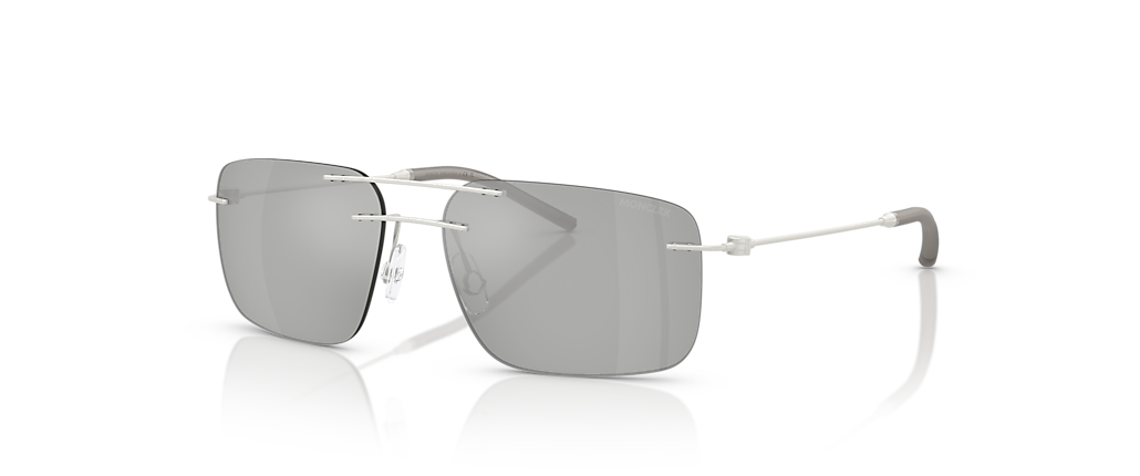 Moncler ME4003 Doppler Matte Silver Sunglasses Moncler ME4003 Doppler Matte Silver Sunglasses
