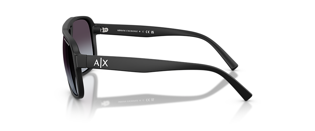 Armani Exchange AX4104S Matte Black Sunglasses