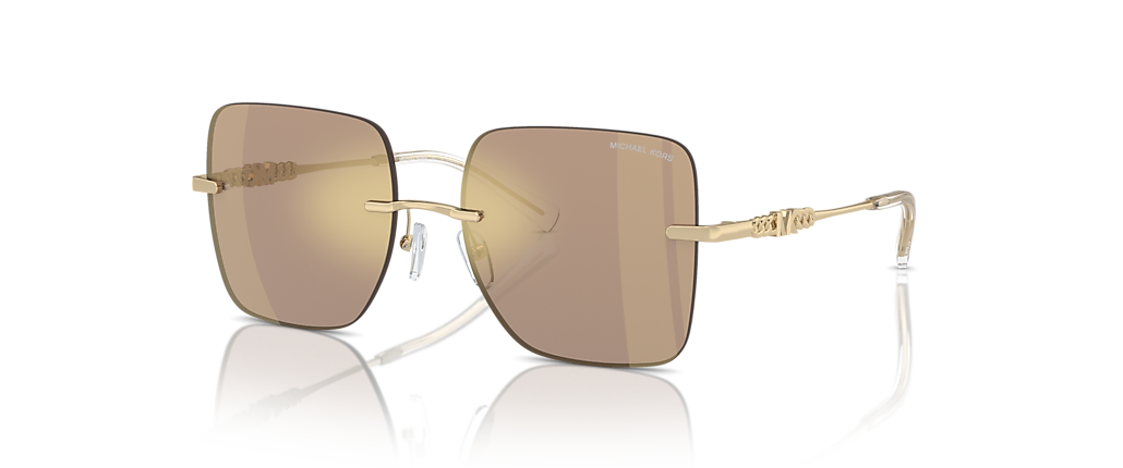Michael Kors MK1150 Québec Brown Mirror Sunglasses Michael Kors MK1150 Québec Brown Mirror Sunglasses