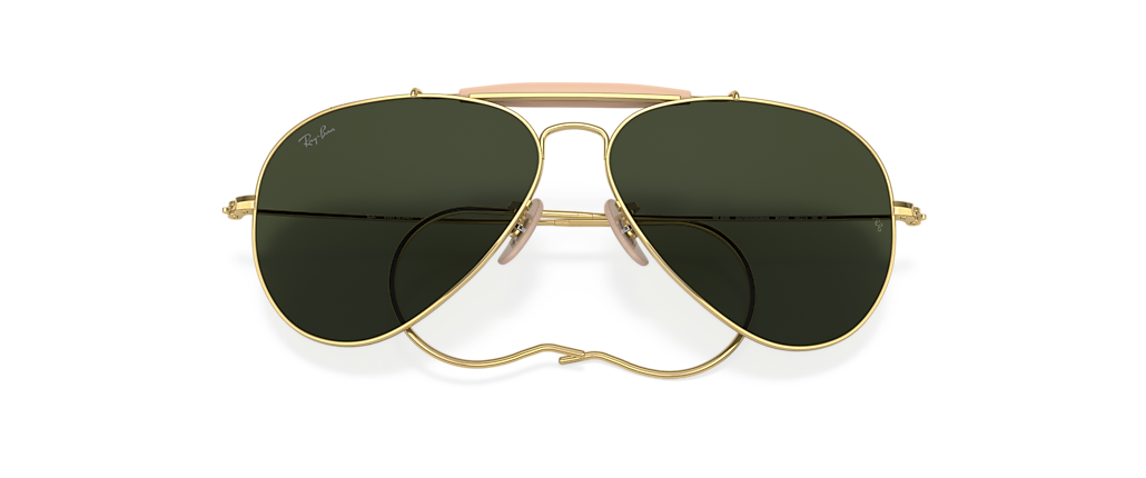 Ray-Ban RB3030 Outdoorsman | Aviation Collection Arista Gold Sunglasses Ray-Ban RB3030 Outdoorsman | Aviation Collection Arista Gold Sunglasses