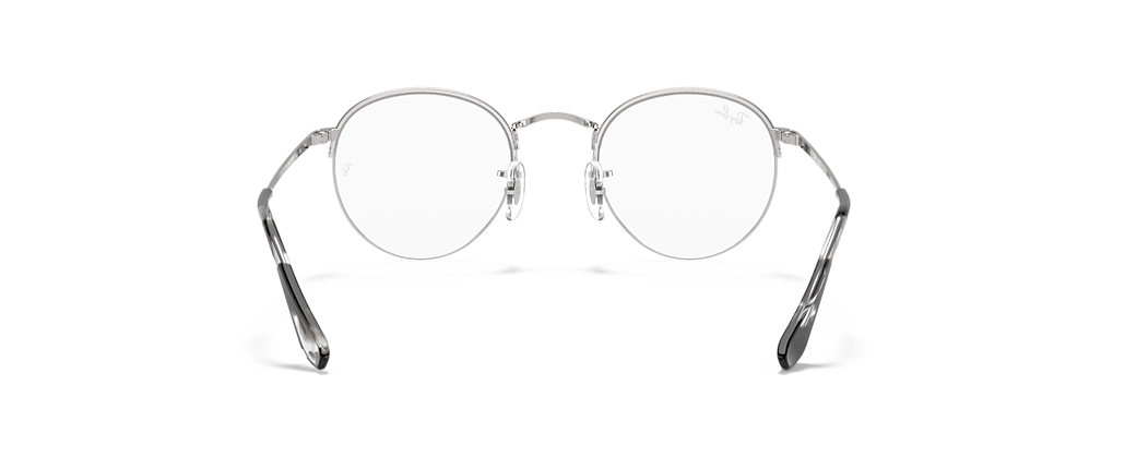 Ray-Ban RB3947V Round Gaze Silver Frames Ray-Ban RB3947V Round Gaze Silver Frames