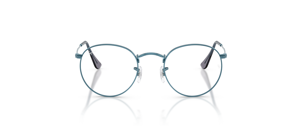Ray-Ban RB3447V Round Metal Blue Frames