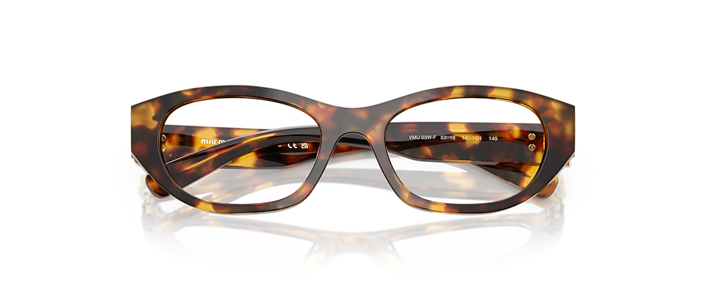 Miu Miu MU 03WVF Havana Honey Frames