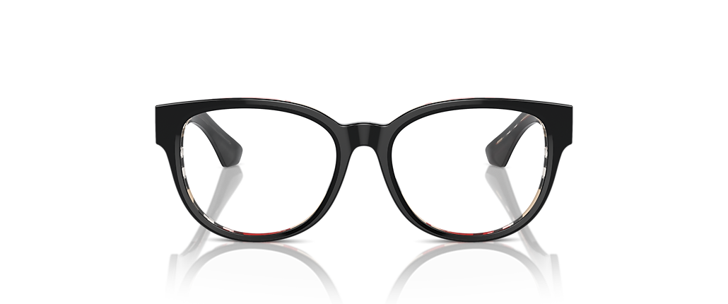 Burberry BE2410 Top Black On Vintage Check Frames