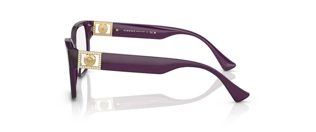 Versace VE3329B Transparent Plum Frames