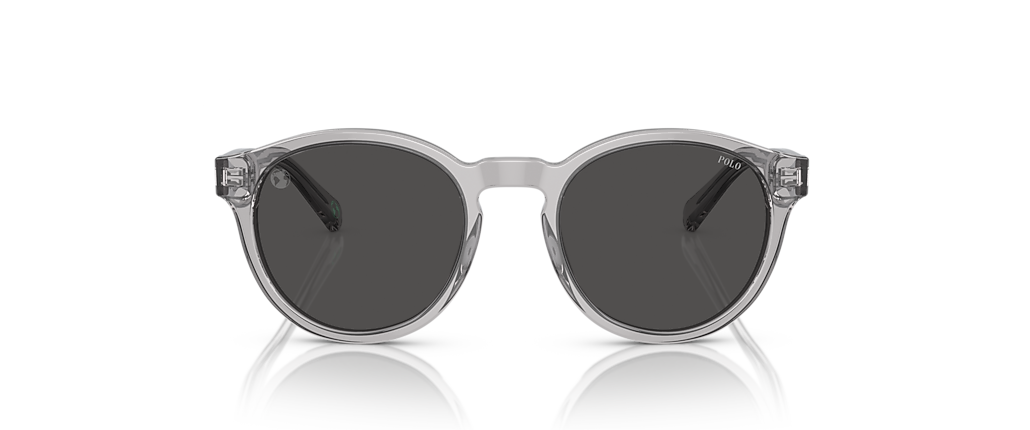 Polo Ralph Lauren PH4192 Shiny Transparent Grey Sunglasses