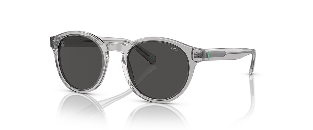 Polo Ralph Lauren PH4192 Shiny Transparent Grey Sunglasses