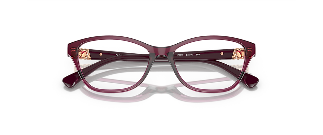 Vogue Eyewear VO5516B Transparent Cherry Frames Vogue Eyewear VO5516B Transparent Cherry Frames