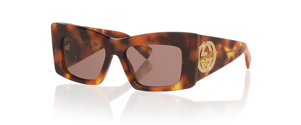 Gucci GG1842S Tortoise Blonde Sunglasses