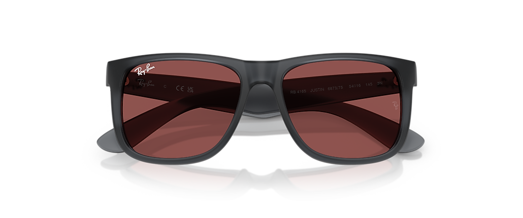 Ray-Ban RB4165 Justin Classic Opal Grey Sunglasses