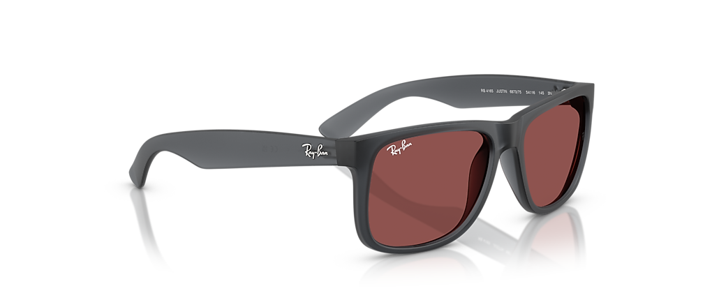 Ray-Ban RB4165 Justin Classic Opal Grey Sunglasses