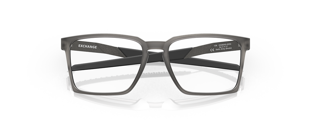 Oakley OX8055 Exchange Satin Grey Smoke Frames Oakley OX8055 Exchange Satin Grey Smoke Frames
