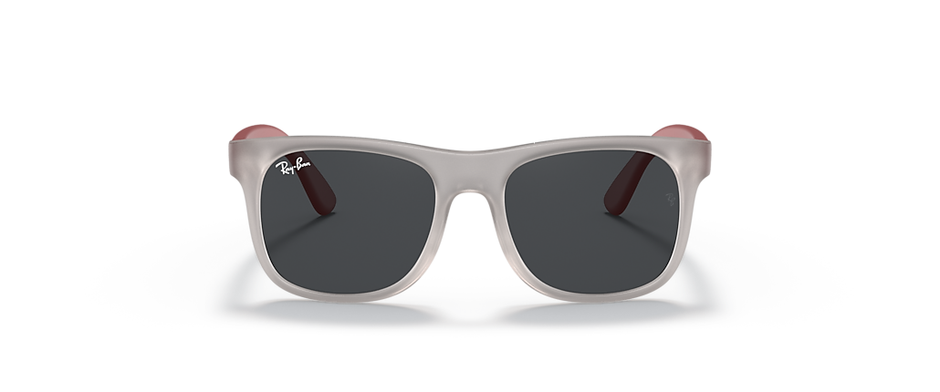 Ray-Ban RB9069S Justin Kids Transparent Grey Sunglasses Ray-Ban RB9069S Justin Kids Transparent Grey Sunglasses