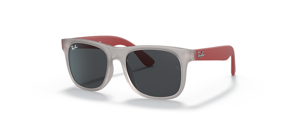 Ray-Ban RB9069S Justin Kids Transparent Grey Sunglasses Ray-Ban RB9069S Justin Kids Transparent Grey Sunglasses
