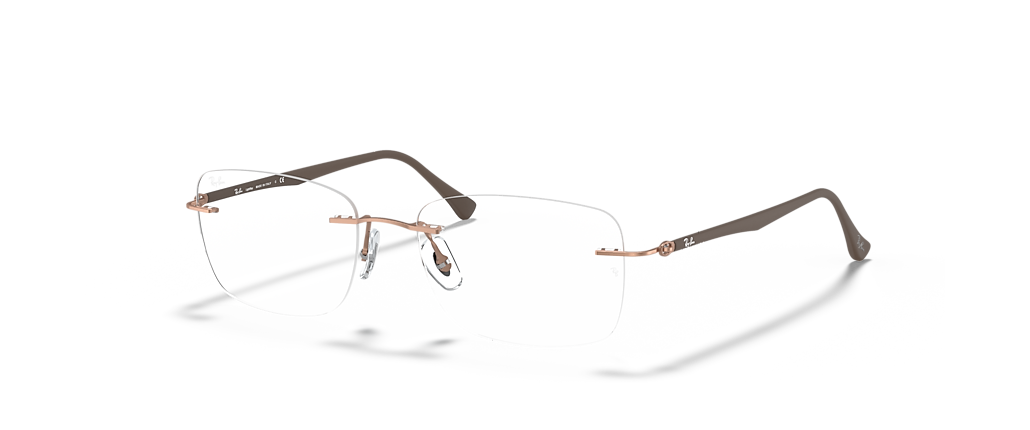 Ray-Ban RB8725 Optics Light Brown Frames