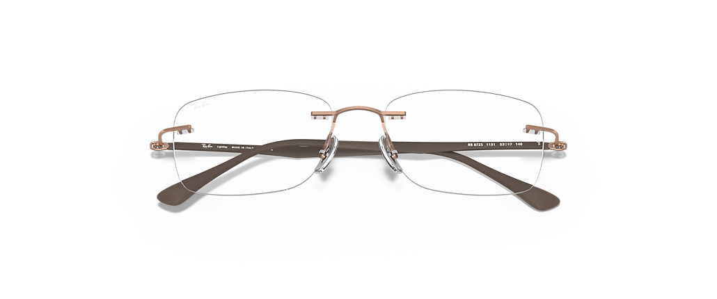 Ray-Ban RB8725 Optics Light Brown Frames