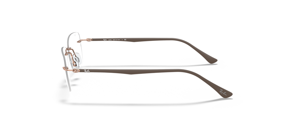 Ray-Ban RB8725 Optics Light Brown Frames