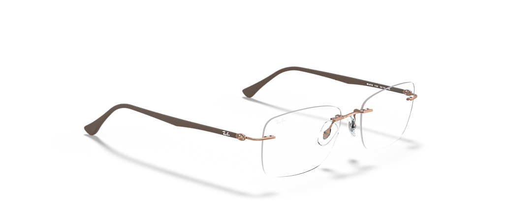 Ray-Ban RB8725 Optics Light Brown Frames