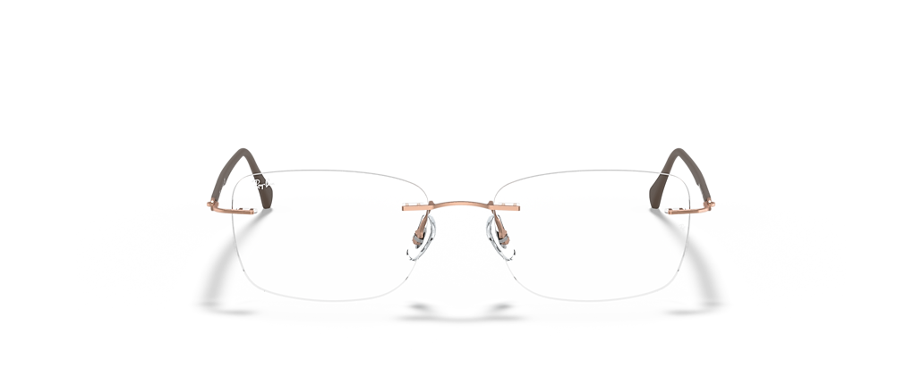 Ray-Ban RB8725 Optics Light Brown Frames