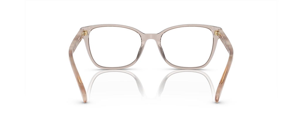 Ralph RA7137U Shiny Transparent Beige Frames Ralph RA7137U Shiny Transparent Beige Frames