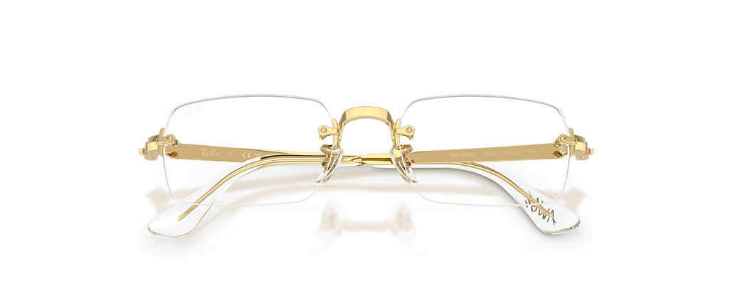 Ray-Ban RB3928V Optics By A$AP Rocky Arista Gold Frames